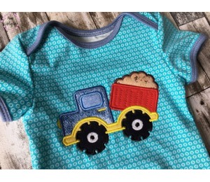 Stickdatei - Baustelle Satin